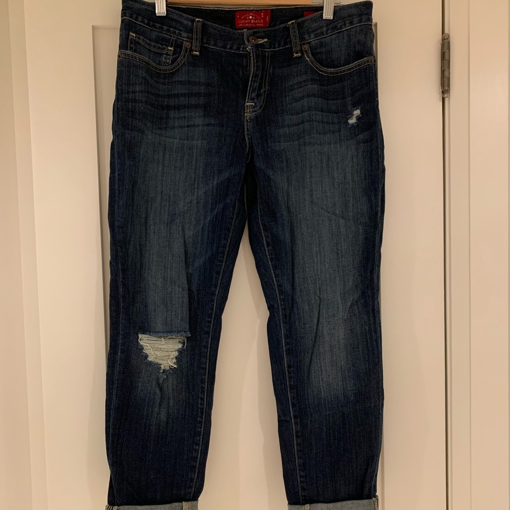 Lucky brand Sienna cigarette boyfriend jeans 8/29